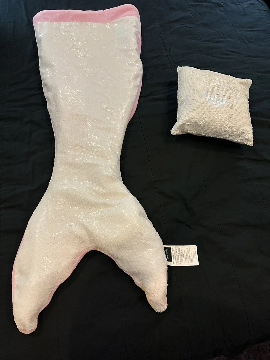 Cynthia Rowley Pink Sequins Mermaid Tail Sleeping Bag Snuggle