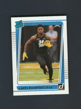 2021 Panini Donruss Football Rated Rookie # 296 Larry Rountree III
