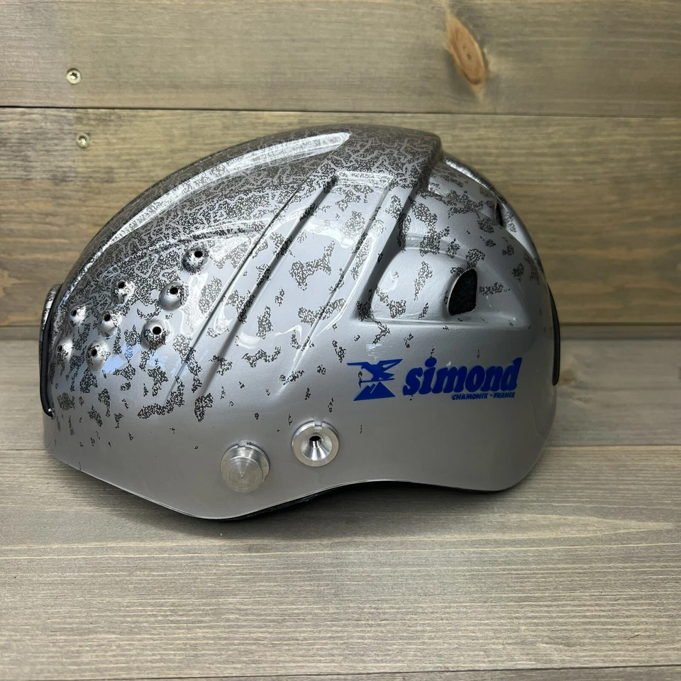 Casco de montañismo Simond Chamonix Francia parachoques casco escalada en hielo 53-60 cm Foto 3 de 4