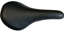 Velo black bike saddle chromoly rails new  Larry vs Harry Denmark boutique brand