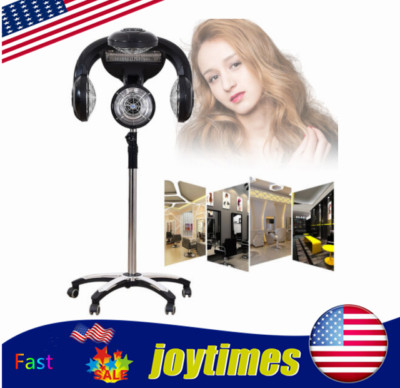 1400W Pro Accelerator Color Processor Standing Hair Dryer Salon Infrared Lamp US