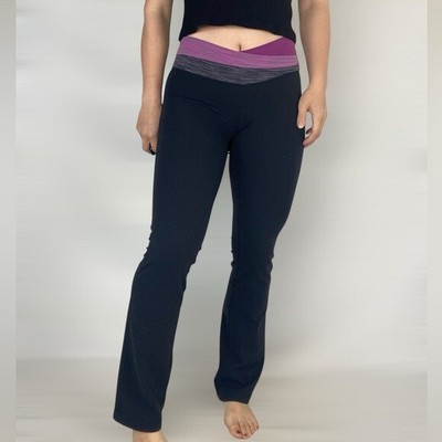 LULULEMON ATHLETICA Flare Legging Bootcut Mid Rise Stretch Gym Workout