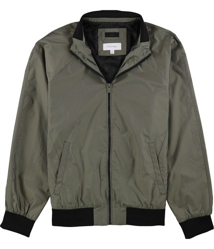 Calvin Klein Mens Solid Bomber Jacket 