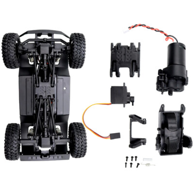 Dual Speed Gearbox Bottom Chassis Platte für Traxxas 1/18 TRX4M RC Upgrade Teile