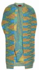 Missoni Geometric Wool Blend Boucle Sleeveless Cardigan Blue 42 — photo 1