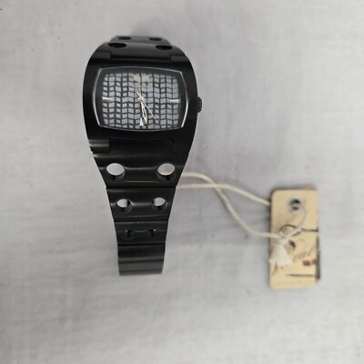 Vestal Adult Women's Mini Destroyer Watch Stainless Steel Black V.10 WAS $200