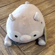 Martine the Llama Squishmallow 7.5" Kellytoy Marshmallow Plush Gray Llama NWT