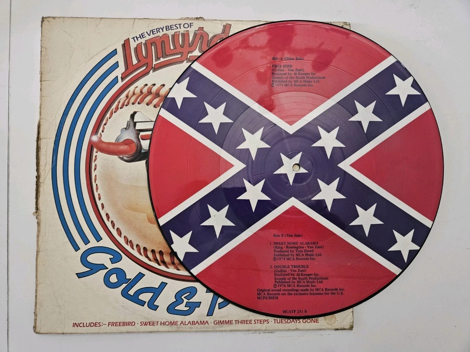 Lynyrd Skynyrd Freebird Picture Disc 12" Single Vinyl Record MCATP 251 - EX - Image 3 of 4