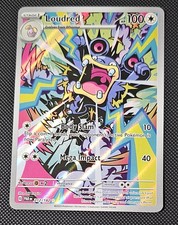 Pokémon TCG Paradox Rift Loudred #212/182 Illustration Rare Artwork Holo on eBay