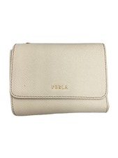 FURLA Tri-fold Wallet CRM Plain Women's PS75C