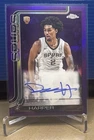 2025-26 Topps Chrome - Dylan Harper Purple Refractor Auto /75 San Antonio Spurs