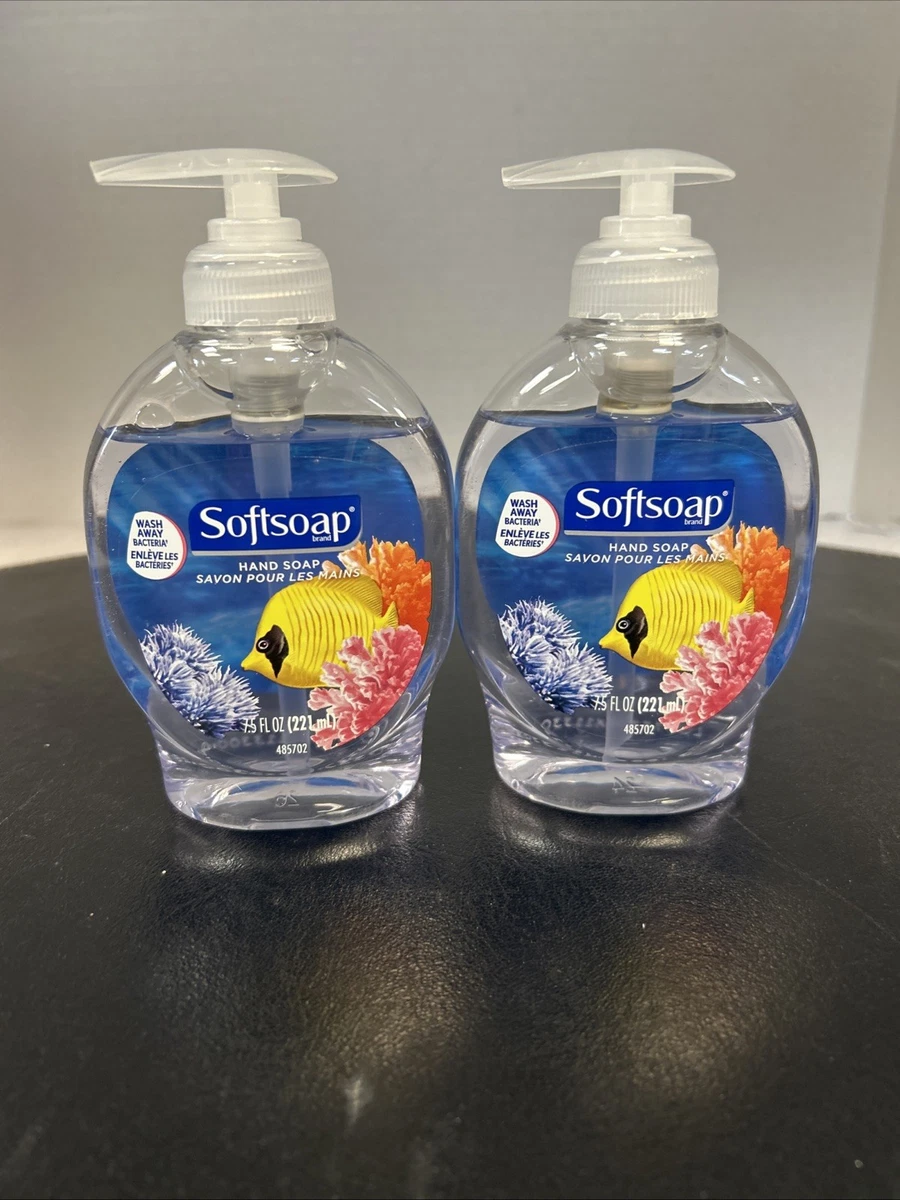 値下げ中Softsoap ハンドソープ 221ml3個&詰め替えセット 特大リフィルで長く使える！Softsoapソフトソープ （ポンプ入りソープ