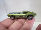 HOT WHEELS REDLINE  BYE FOCAL * LIME  OR LIGHT GREEN COLOR ? (READ) RARE