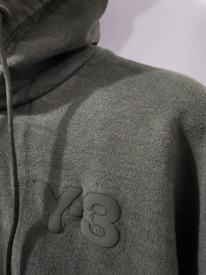 Adidas x Yohji Yamamoto Hoodie Mens L GRN Y-3 Classic Chest Logo