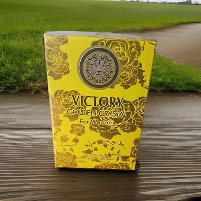 VICTORY GOLDEN CRYSTAL Fragrance Couture Women's Eau de Parfum 3.4 Oz Spray