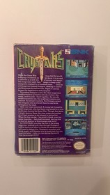 Crystalis  (NES, Nintendo) Complete in Box With Manual Book Sleeve And Game CIB