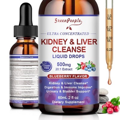 Kidney Cleanse Kidney Health -Kidney Cleanse & Detox- 2 Fl Oz