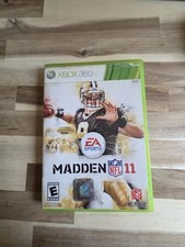 EA SPORTS Madden NFL 11 Xbox 360 Sports Multiplayer Online w/ Manual
