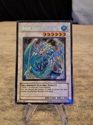 Konami Yu-Gi-Oh! Brionac Dragon of the Ice Barrier HA01-EN022 1st Secret