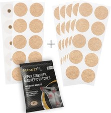 MagnetRX  Magnetic Acupressure Patches Bundle  Adhesive Patches for Targeted Use