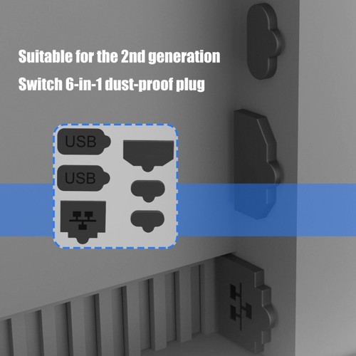 Dust Protector for NS2 LAN Type C USB Port Dustproof Plug - Picture 6 of 8