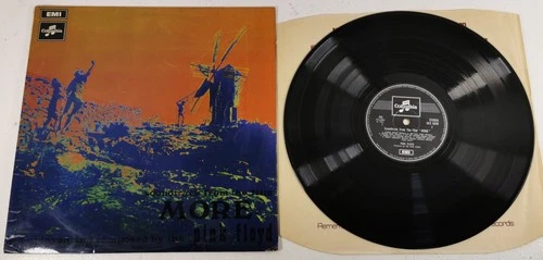 Pink Floyd More Vinyl LP UK 1969 Columbia SCX 6346 Soundtrack Stereo Record