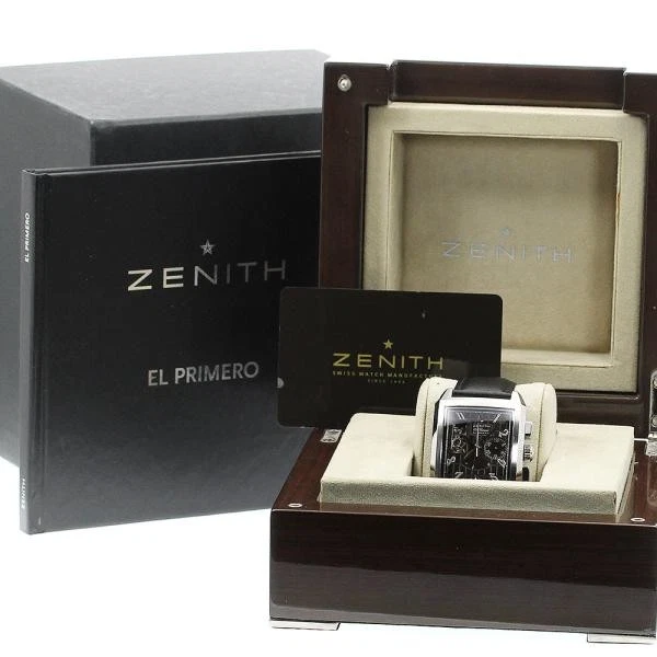 Zenith — Zenith Pilot Open 03.0540.4021 34mm SS Brown Dial Automatic Watch #C5341