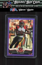 2013 Topps Chrome 213 A.J. Green Purple Refractors #/499