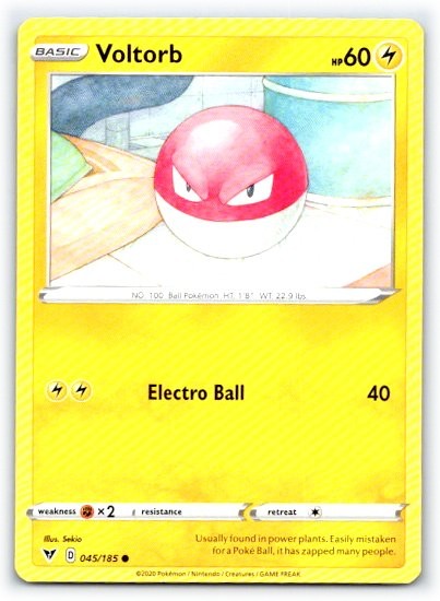 Voltorb 045/185 ~ English Near Mint