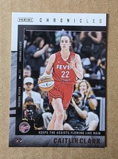 2025 Panini Chronicled Caitlin Clark WNBA #43 Indiana Fever ROY