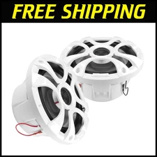 High-Fidelity 6.5 Marine Speakers – 2 Way Coaxial Sound for Outdoor Adventures