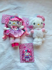 Lot de 3 peluches et aimants mascottes Hello Kitty Sanrio Harajuku Limited Ja...