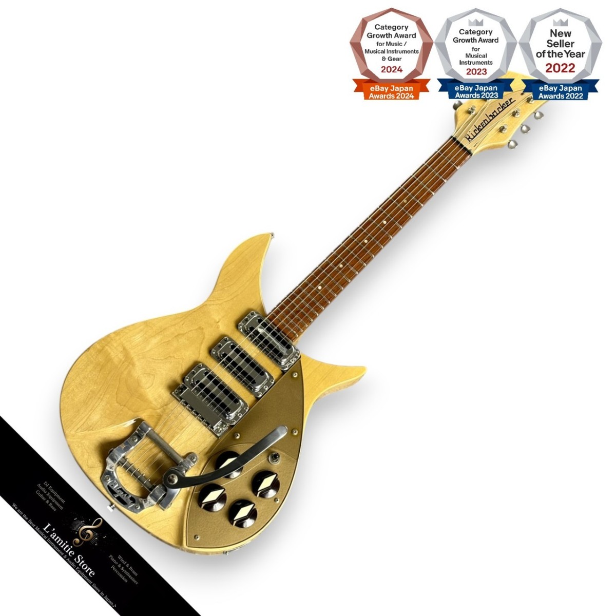 Rickenbacker リッケンバッカー 1996年製 325V59 1996 Rickenbacker 325V59 Electric Guitar w/ Mods & Soft Case