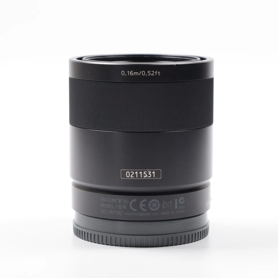 SONY ZEISS Sonnar E 24 mm F/1,8 ZA T* SEL24F18Z [Excelente como nuevo] #3213J - Imagen 3 de 4