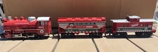 AF North Pole Express Christmas Train, Engine, 4 Cars and Caboose