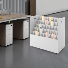 50-slot Blueprint Organizer, Roll File Storag...