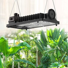 SANSI Lampada per Piante LED 100W Dimmerabile IP54 Spettro Completo Coltivazione