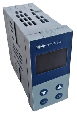 JUMO dTRON 308 703042/181-100-23/000 Kompaktregler 230V AC 3A Relais