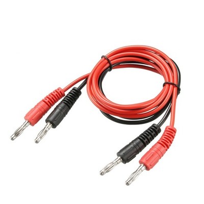 1 Pairs 4mm Banana Plug Male to Male 5A Length 90cm *hh