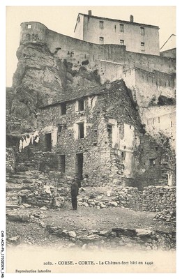 CAR-ACXP6-0339-20 - CORTE - Le chateau-fort bati en 1440