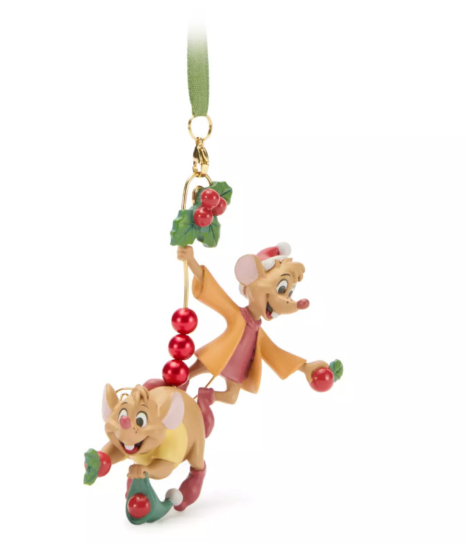 NEW Disney Store  2025 Jaq and Gus Sketchbook Ornament – Cinderella NIB
