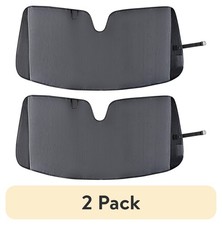 2 pack Truck Smoke Universal Accordian Sunshade