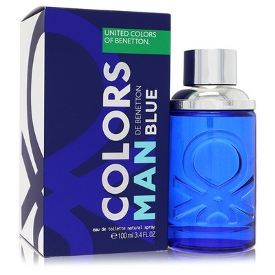Colors De Benetton Blue by Benetton Eau De Toilette Spray 3.4 oz For Men Brand 