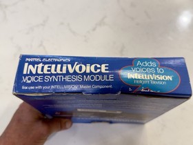 Mattel Intellivision Intellivoice Module Bomb Squad Game Box Manual