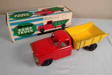 Vintage Hubley Dump Truck 470 Metal 9 12 Long With Box