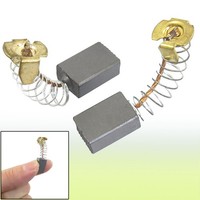2Stk. KohlebüRsten FüR Generischen Elektromotor 14,5Mm X 10Mm X 6Mm