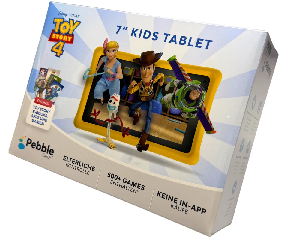 Pebble Gear Disney Kinder Tablet Kids 7 Zoll 500+ Spiele, Disney Apps & E-Books - Bild 4 von 4