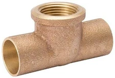 Mueller Industries A 61512Nl 1/2X1/2X1/2 Copper Tee Copper, Tees