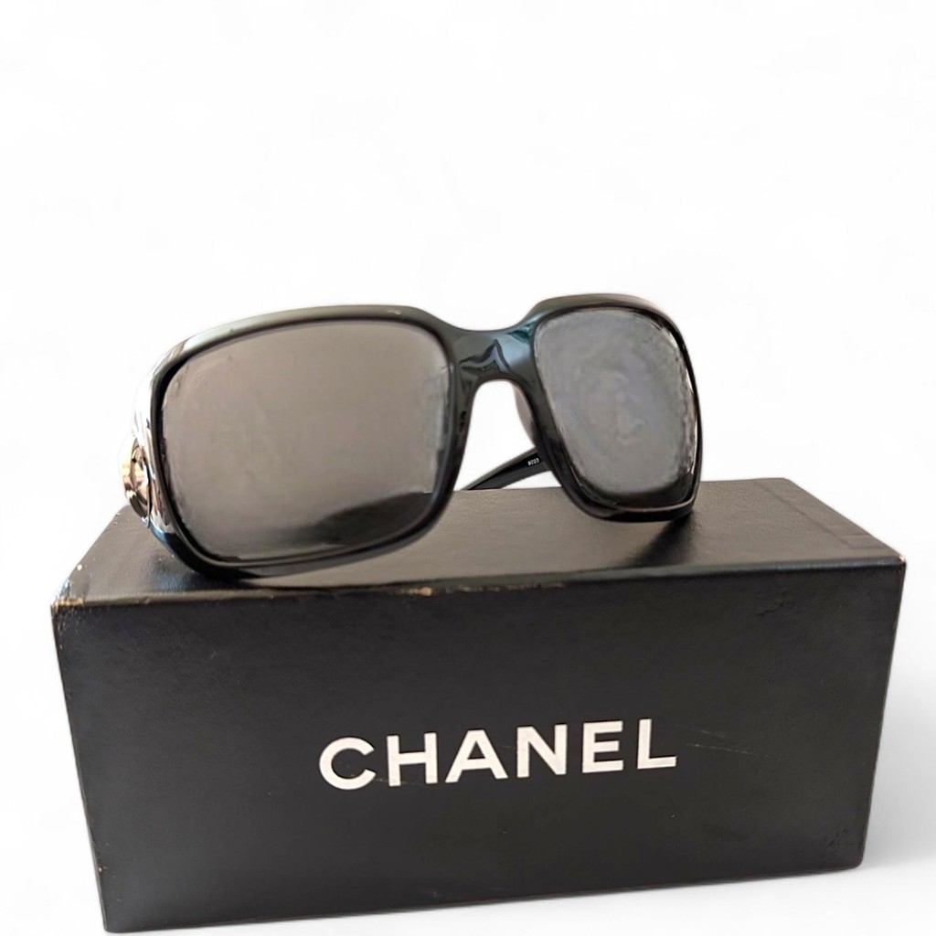 Chanel 6023 c.501/87 Shield Sunglasses – Full Set | eBay