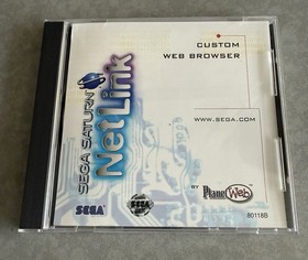 Sega Saturn Netlink Internet Modem [CIB Complete] Box, Disc,  Manuals and Cables